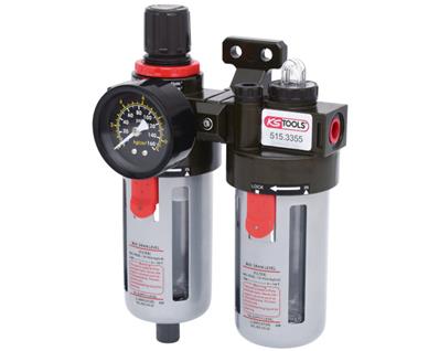 FILTRE RÉGULATEUR DE PRESSION ASSÉCHEUR ET LUBRIFICATEUR 3/8'' KS