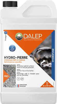 DALEP HYDRO-PIERRE Hydrofuge Prêt à l'Emploi - Bidon 1L