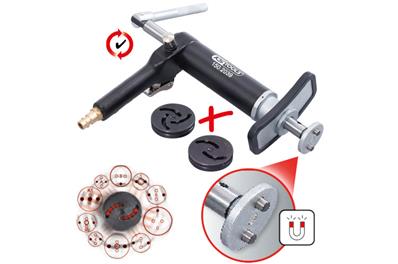 REPOUSSE-PISTON PNEUMATIQUE AVEC COUPELLES UNIVERSELLES - KS TOOLS