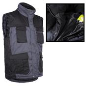 NW GILET SANS MANCHE Gris/Noir HOMME 1441 - PIATTEC L