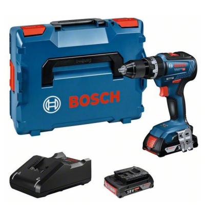 BOSCH Perceuse à Percussion GSB 18V-55 2x2,0Ah