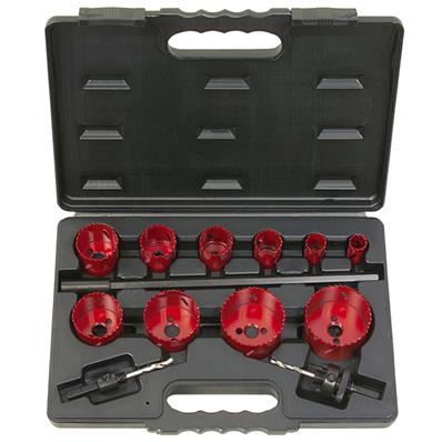 COFFRET DE 10 SCIES CLOCHES, Ø19 À 67 MM - KS TOOLS - 129.5545