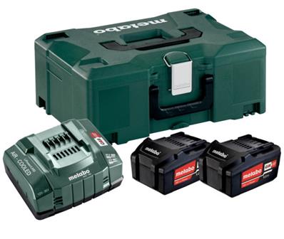 METABO Pack énergie 18V 2x5,2 Ah Li-Pow, ASC 145 - 685065000