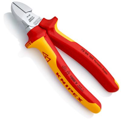 Knipex PINCE COUPANTE DE COTE 160MM ISOLEE - 70 06 160