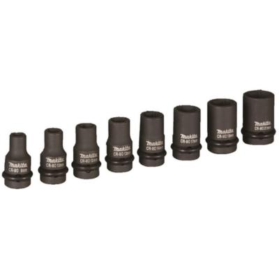 COFFRET 9 DOUILLES 1/2'' MAKITA - B-66232