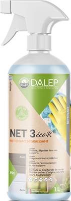 DALEP NET 3 éco·R Nettoyant Prêt à l'Emploi - Pulvérisateur 1L