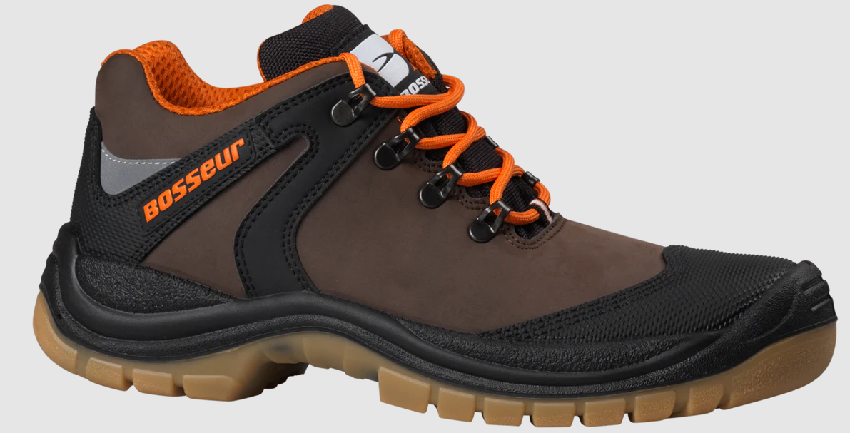 BOSSEUR Chaussures de sécurité Basse S3 AIR CROSS Marron 38 11443-001 
