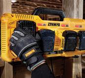 CHARGEUR RAPIDE TOUGHSYSTEM 4 PORTS XR 12V / 18V / 54V DEWALT