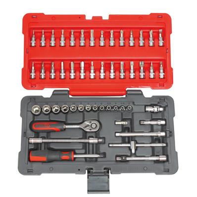 COFFRET DE DOUILLES ET ACCESSOIRES ULTIMATE® 1/4'' 50 PIÈCES KS TOOLS