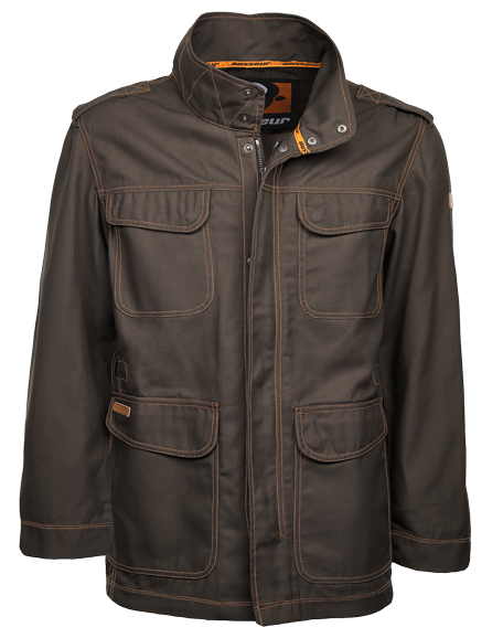 BOSSEUR Blouson de travail long M65 Ébène S 11276-007