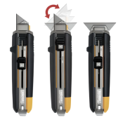 TOUGHBUILT CUTTER GRATTOIR 2 EN 1 5 LAMES TB-H4S5-01-BEA 