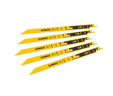 Lame de scie sabre sécable BIM la coupe du métal 230mm DEWALT DT2416