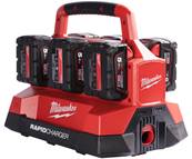 M18™ PACKOUT™ Chargeur rapide 6 ports Milwaukee 4932480162