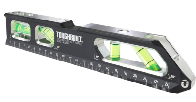 TOUGHBUILT NIVEAU À BULLE MAGNÉTIQUE TORPEDO 23CM - TB-H2-L-M23T-M