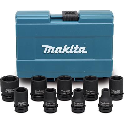 COFFRET 9 DOUILLES 1/2'' MAKITA - D-41517