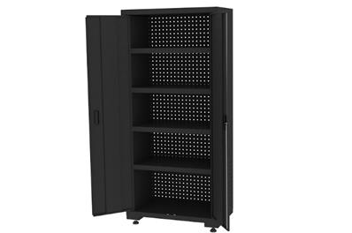 ARMOIRE DE RANGEMENT HAUTE 4 ÉTAGÈRES L903 X L518 X H. 1950MM KSTOOLS