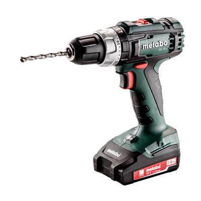 Perceuse percu 18V SB 18 L 2x2,0Ah Li-P SC 30, metaBOX METABO