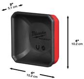 MILWAUKEE BAC MAGNÉTIQUE AMOVIBLE PACKOUT 10X10CM 4932493380