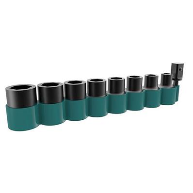 SET DE 8 DOUILLES 1/2'' + ADAPTATEUR 3/8'' MAKITA - B-54651