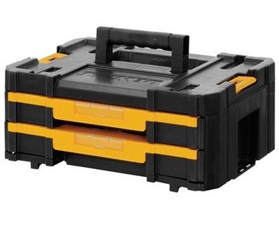 COFFRET TSTAK IV - 2 TIROIRS AVEC DIVISEURS - DEWALT - DWST1-70706