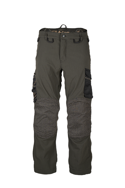 BOSSEUR Pantalon technique en stretch HIRO Kaki 36 12106-019