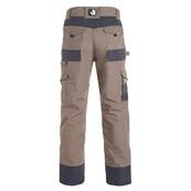 NW PANTALON DE TRAVAIL MULTIPOCHES 1204 BRUN / ANTHRACITE - ADAM T36