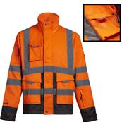 NW VESTE HAUTE-VISIBILITÉ 1221 ORANGE - ASFUR XL